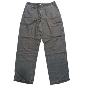 J.Jill Jeans Womens 12 Trouser Wide Leg Style Tencel Lyocell Fabric